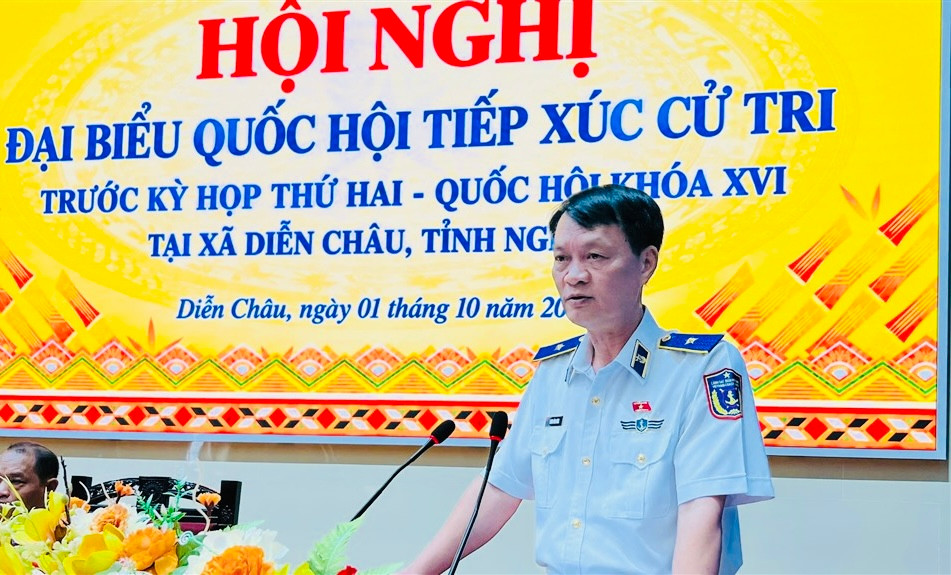 Phó Tư lệnh Pháp luật Cảnh sát biển Việt Nam, Thiếu tướng Lương Đình Hưng thông tin dự kiến nội dung, chương trình Kỳ họp thứ Hai
