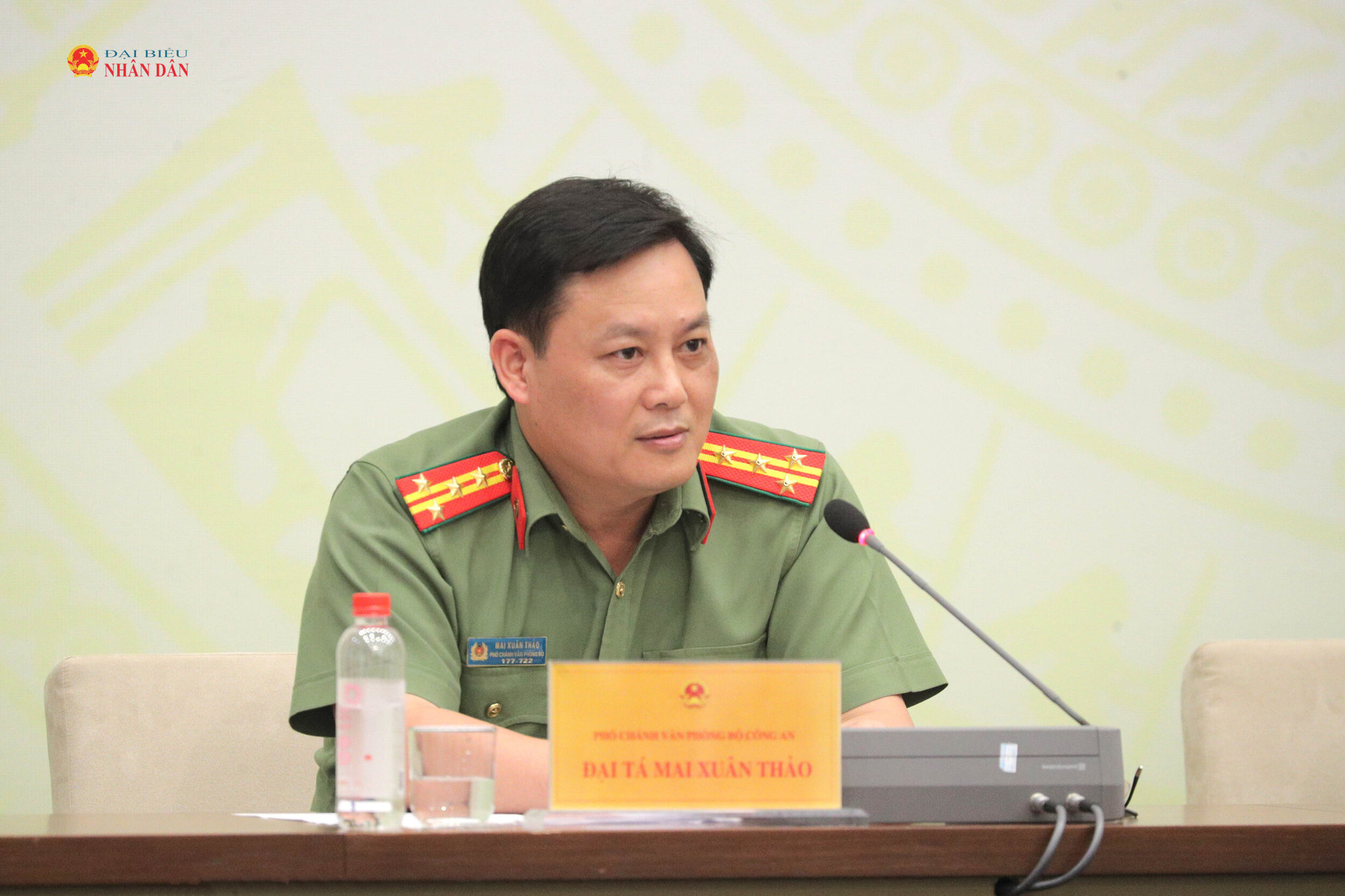 Phó Chánh Văn phòng Bộ Công an, Đại tá Mai Xuân Thảo