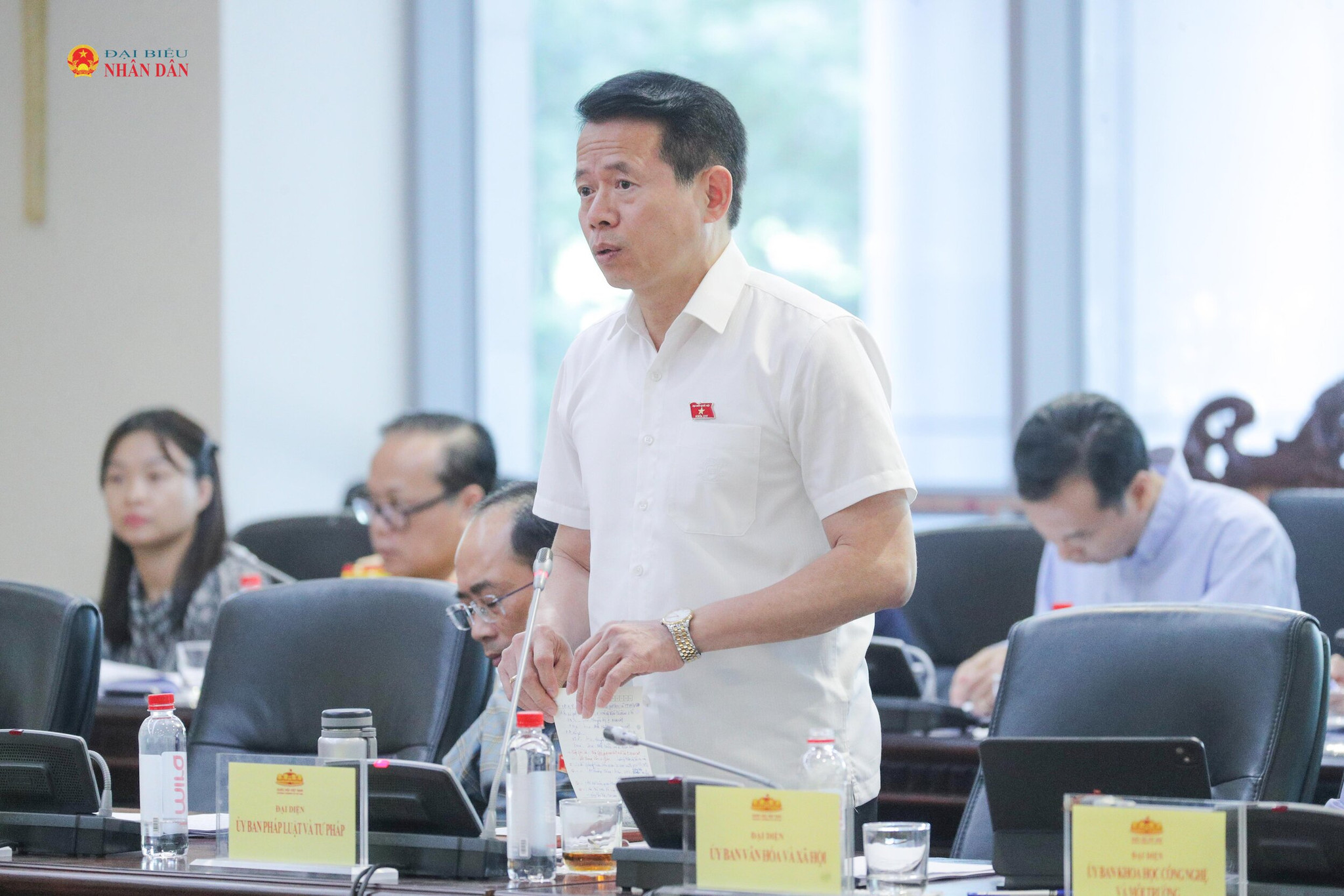 Đại biểu hoạt động chuyên trách tại Ủy ban Pháp Luật và Tư pháp Nguyễn Hải Dũng