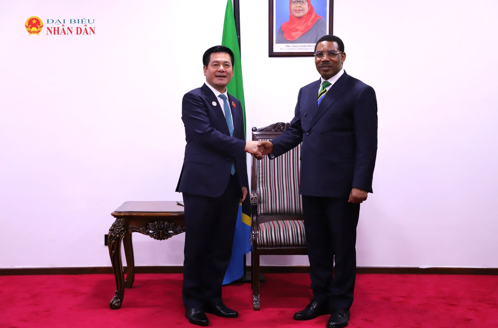 Meeting with Tanzanian Prime Minister Mwigulu Nchemba 1