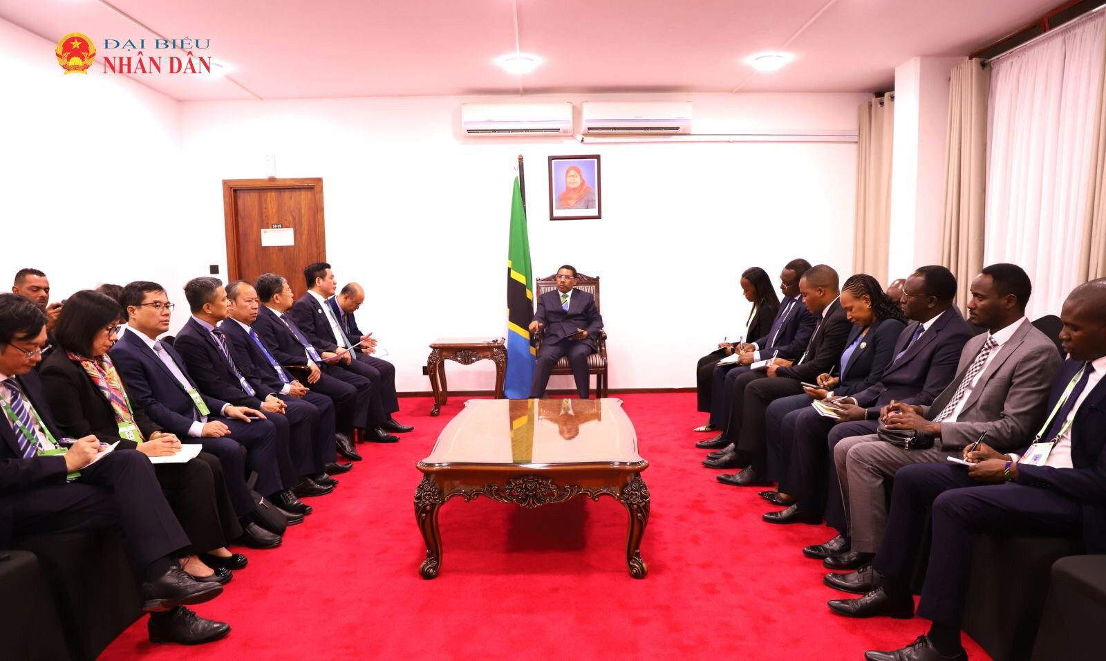 Meeting with Tanzanian Prime Minister Mwigulu Nchemba 2