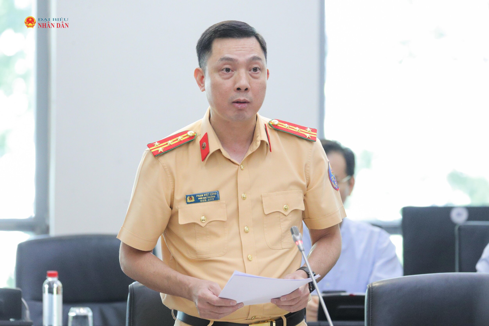 Phó Cục trưởng Cục C08 - Bộ Công an, Đại tá Phạm Việt Công