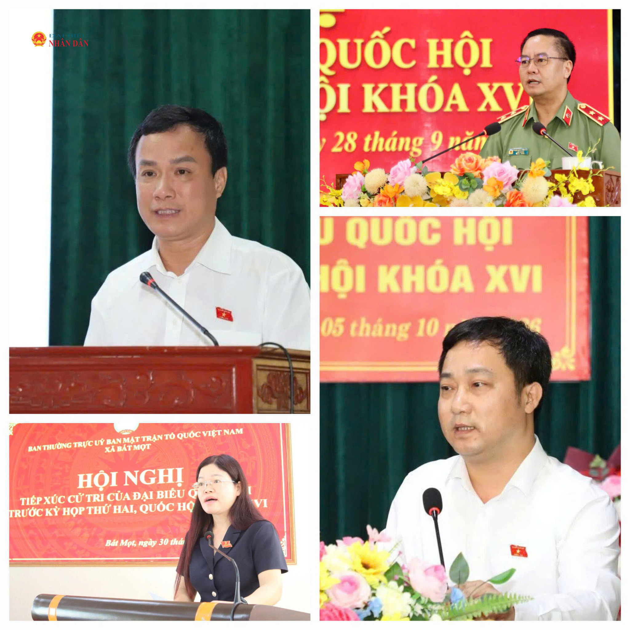Các ĐBQH tỉnh Thanh Hóa tiếp xúc cử tri trước Kỳ họp thứ Hai, Quốc hội Khóa XVI