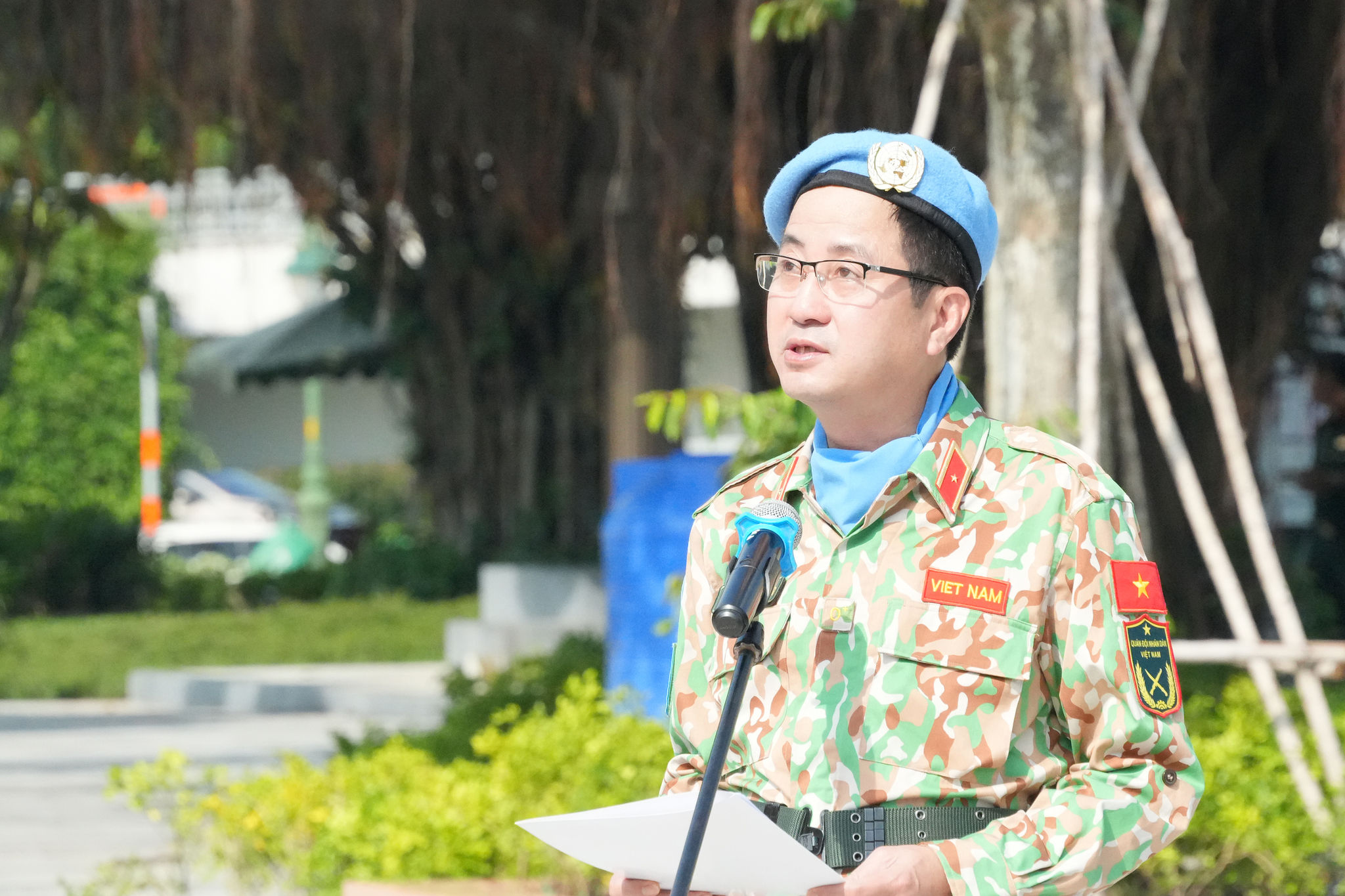 4 Người lính mũ nồi xanh Việt Nam lan tỏa giá trị hòa bình, nhân văn