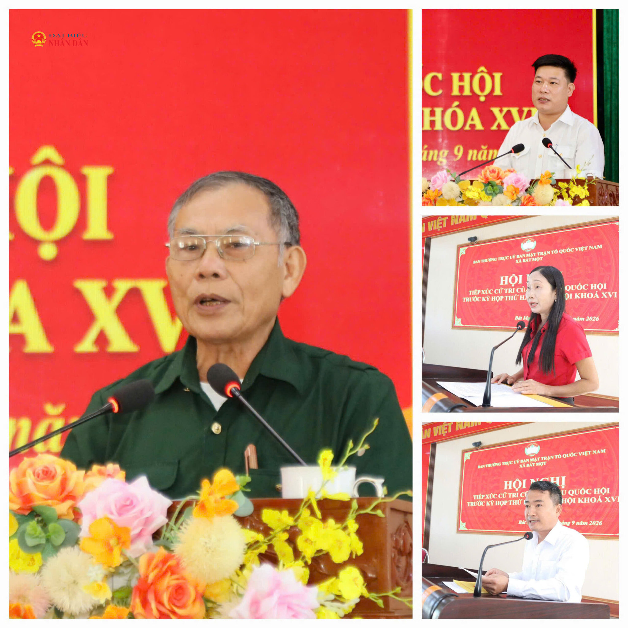 Cử tri tỉnh Thanh Hóa nêu ý kiến, kiến nghị