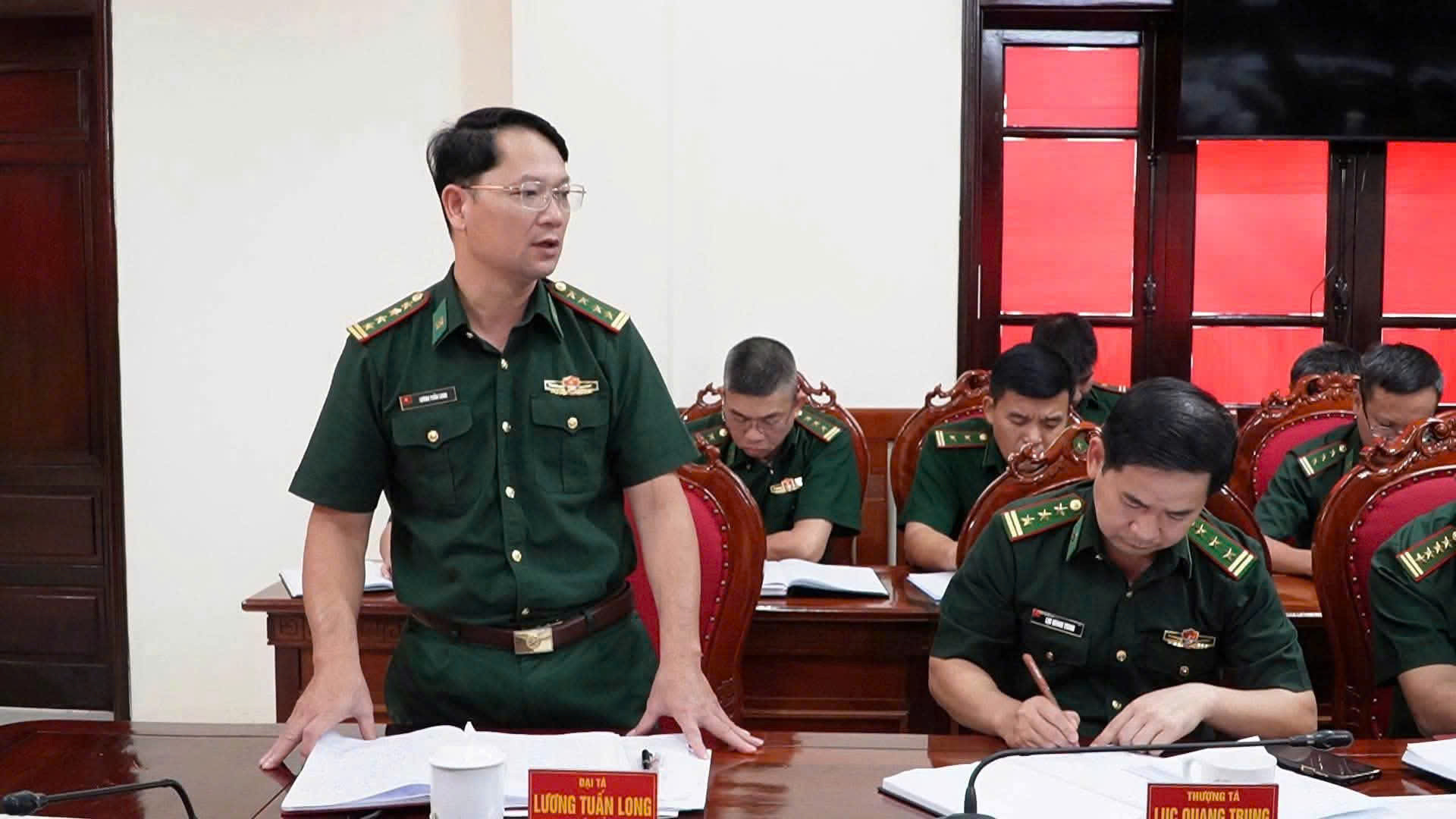 Đại tá Lương Tuấn Long, Chính ủy Ban Chỉ huy BĐBP tỉnh Cao Bằng.