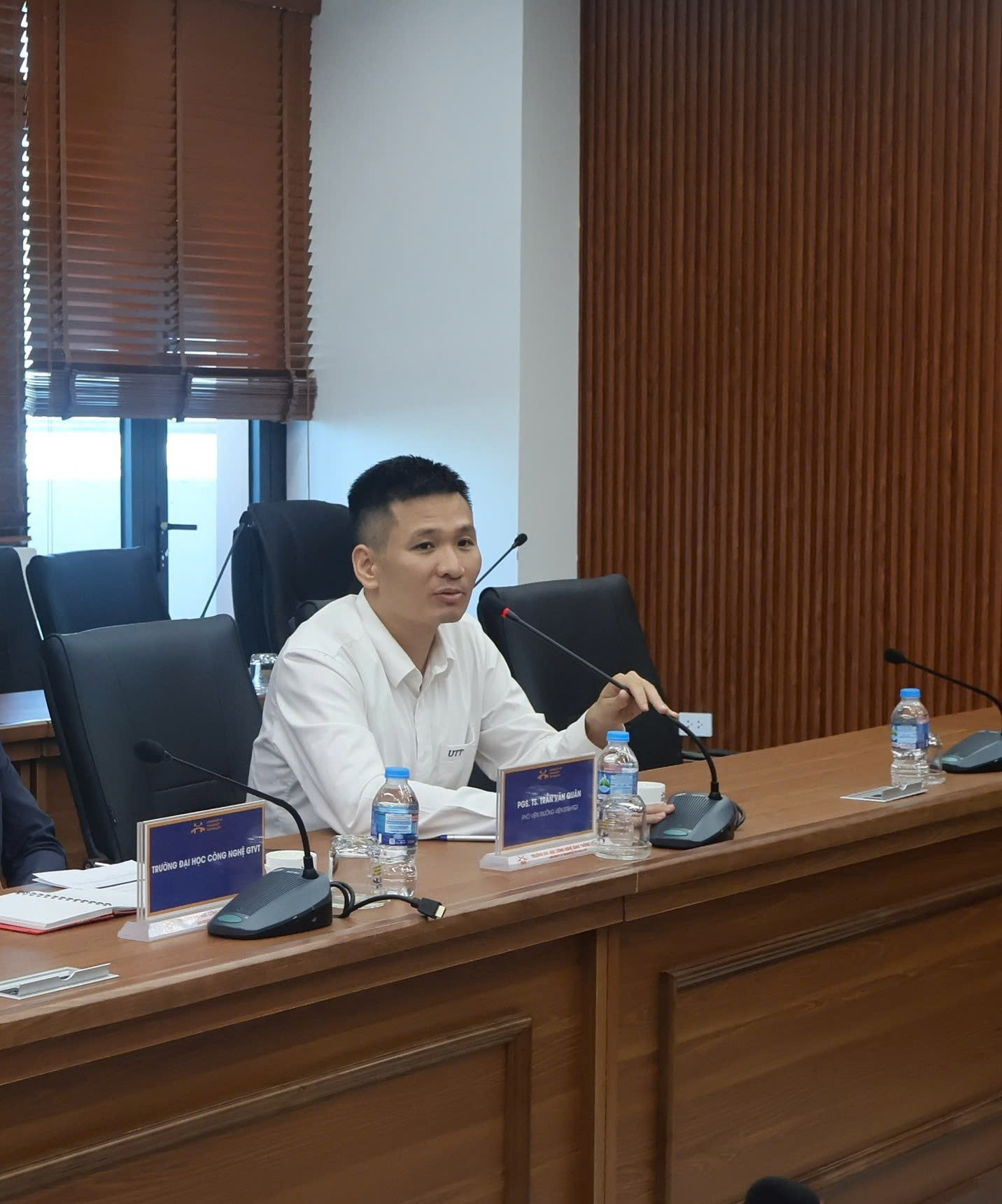PGS.TS. Trần Văn Quân, Phó Viện trưởng Viện đào tạo và Hợp tác quốc tế kiêm Phó Tổng biên tập Tạp chí điện tử Khoa học và Công nghệ giao thông