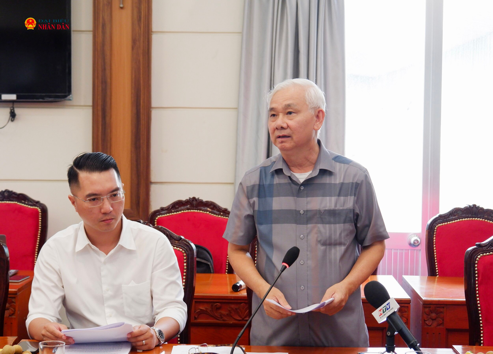 Phó Chủ tịch HĐQT Tập đoàn Becamex Phạm Ngọc Thuận phát biểu. Ảnh: Hoa Lê