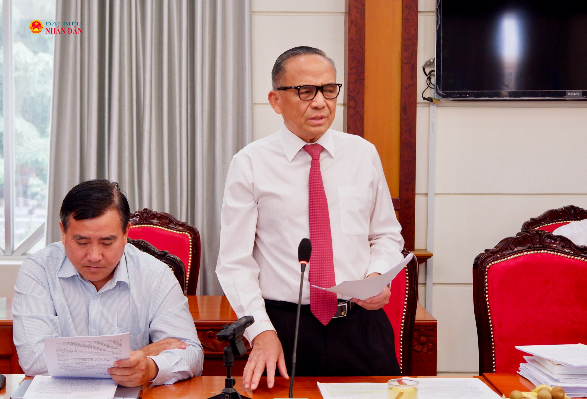 Chủ tịch Hiệp hội bất động sản TP. Hồ Chí Minh Lê Hoàng Châu phát biểu. Ảnh: Hoa Lê