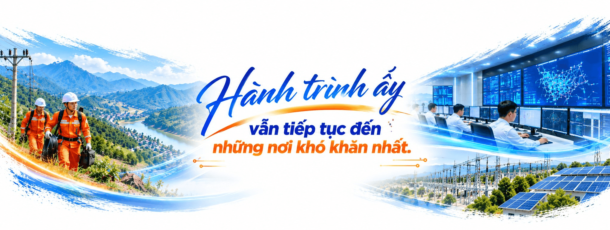 Khi đất nước bước vào thời kỳ đổi mới và phát triển, nhiệm vụ của Điện lực miền Bắc cũng chuyển dần từ khôi phục sang mở rộng. Lưới điện đi xa hơn đến những vùng nông thôn, miền núi, vùng sâu, vùng xa, biên giới và hải đảo. Ảnh NPC