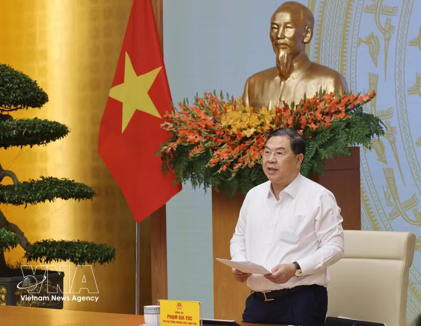 Standing Deputy Prime Minister Pham Gia Tuc, who is also Chairman of the APEC 2027 National Committee (Photo: VNA)