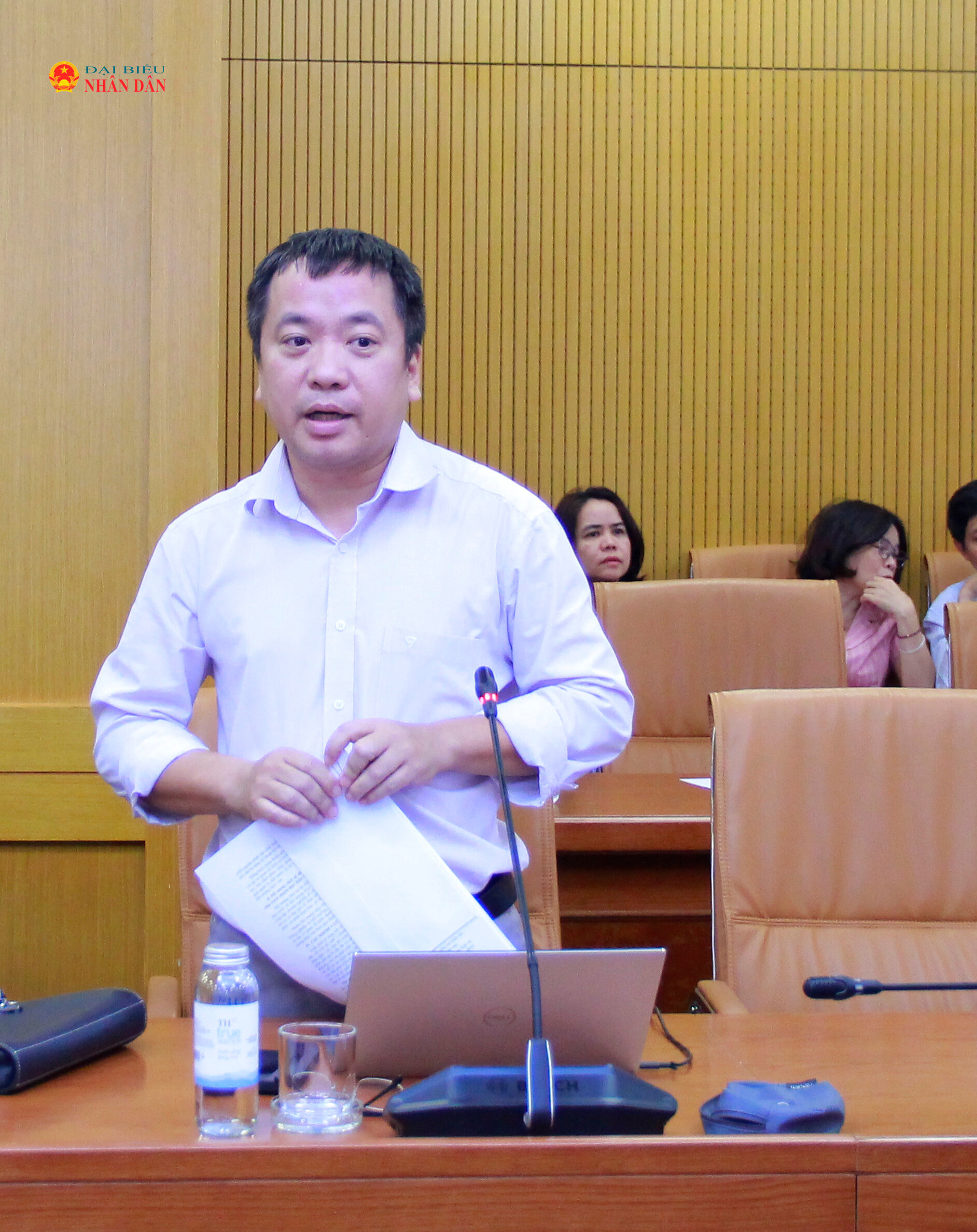 Phó Ban Kỹ thuật an toàn Tập Đoàn Điện lực Việt Nam Lê Thế Phong phát biểu