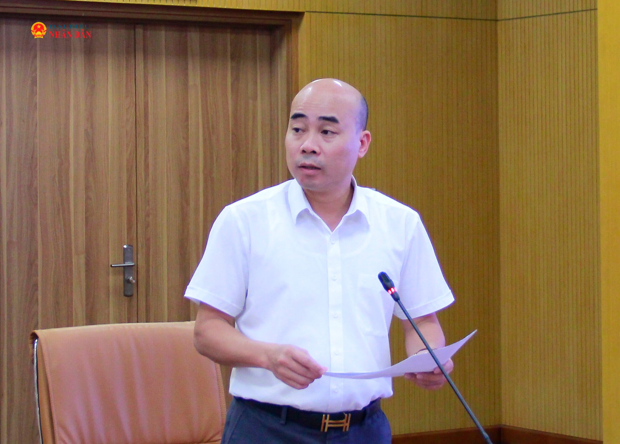 Phó trưởng Phòng Biển và Biến đổi khí hậu (Sở NN và MT tỉnh Ninh Bình) Trần Duy Chinh