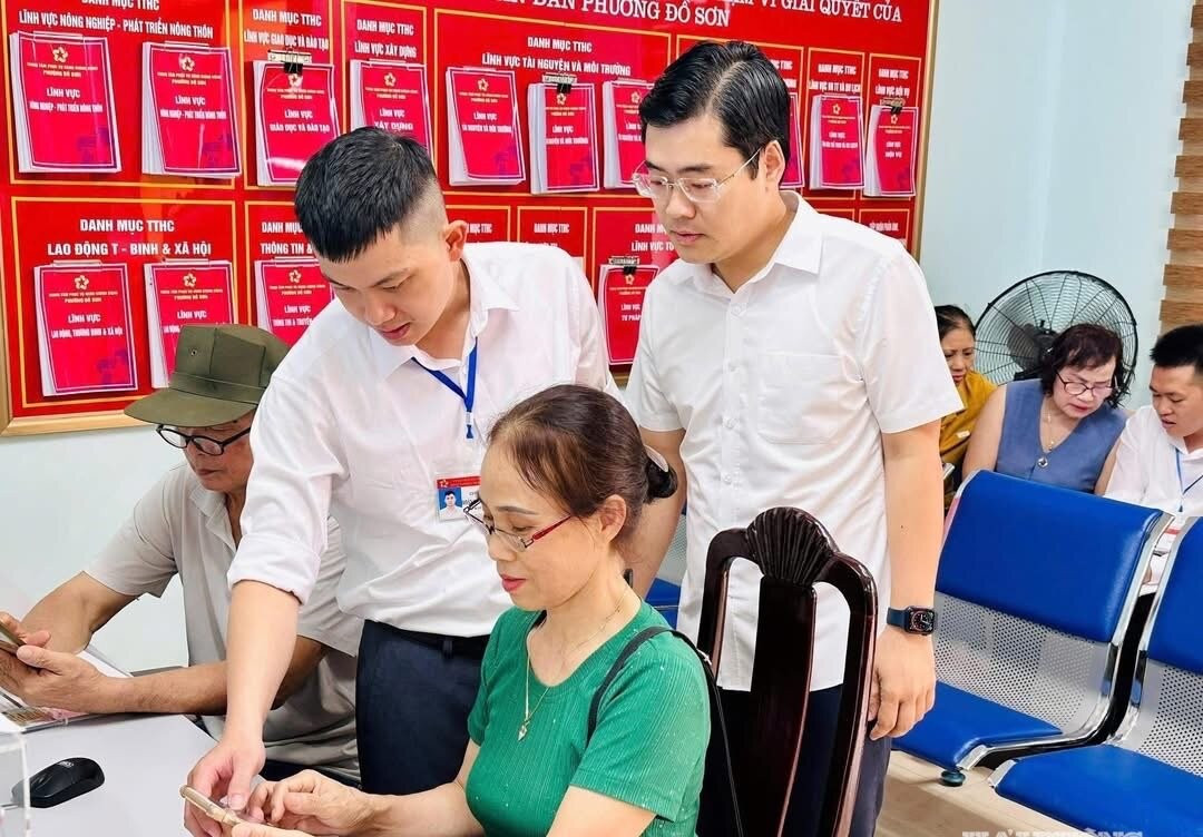 UBND phường Đồ Sơn, TP. Hải Phòng chuẩn hóa quy trình giải quyết đơn thư, nâng cao trách nhiệm người đứng đầu và từng cán bộ trong tiếp công dân, giải quyết các vấn đề vướng mắc của công dân