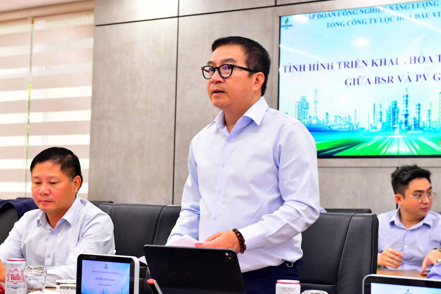 Tổng Giám đốc BSR Nguyễn Việt Thắng Những hoạt động đã triển khai sẽ là cơ sở quan trọng để mở rộng hợp tác trong thời gian tới. Ảnh BSR