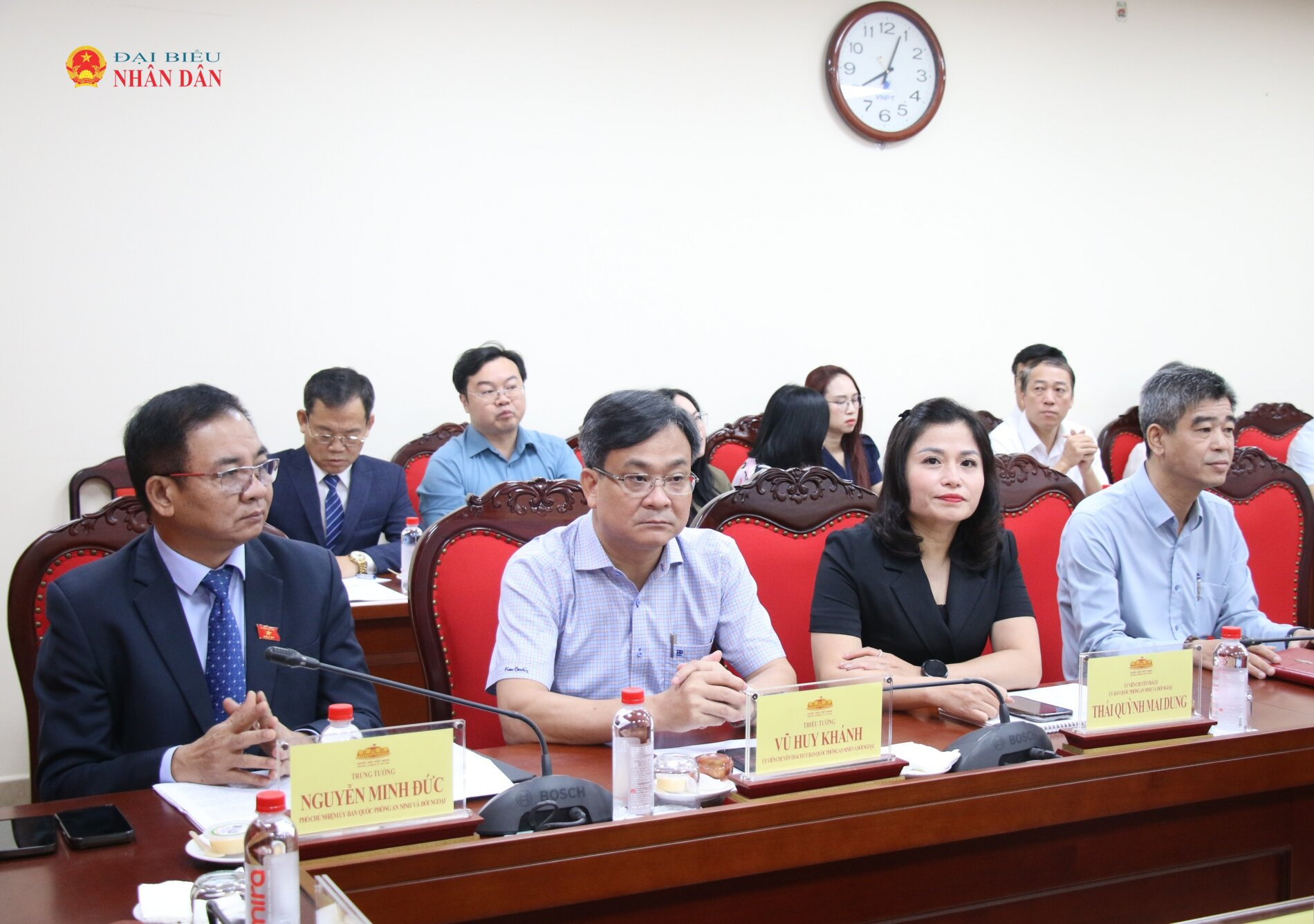 Các đại biểu tham dự buổi lễ