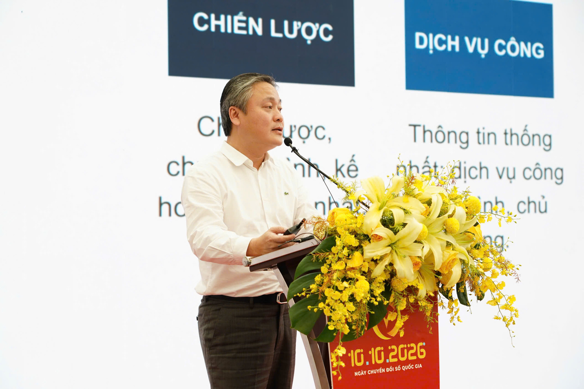Ông Lê Anh Tuấn - Phó Cục trưởng Cục Chuyển đổi số quốc gia