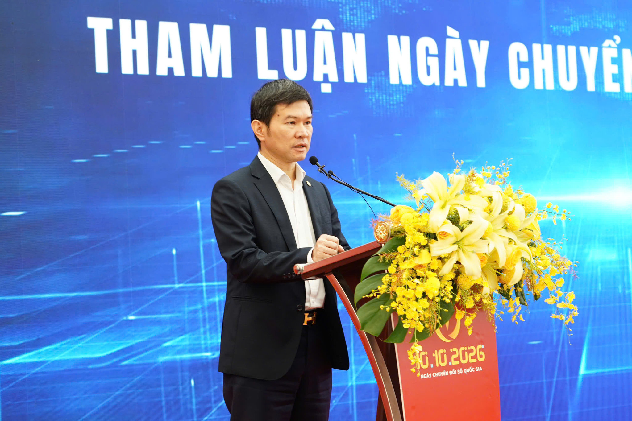 Ông Phó GĐ Sở KH&CN Thành phố Hà Nội Nguyễn Anh Tuấn