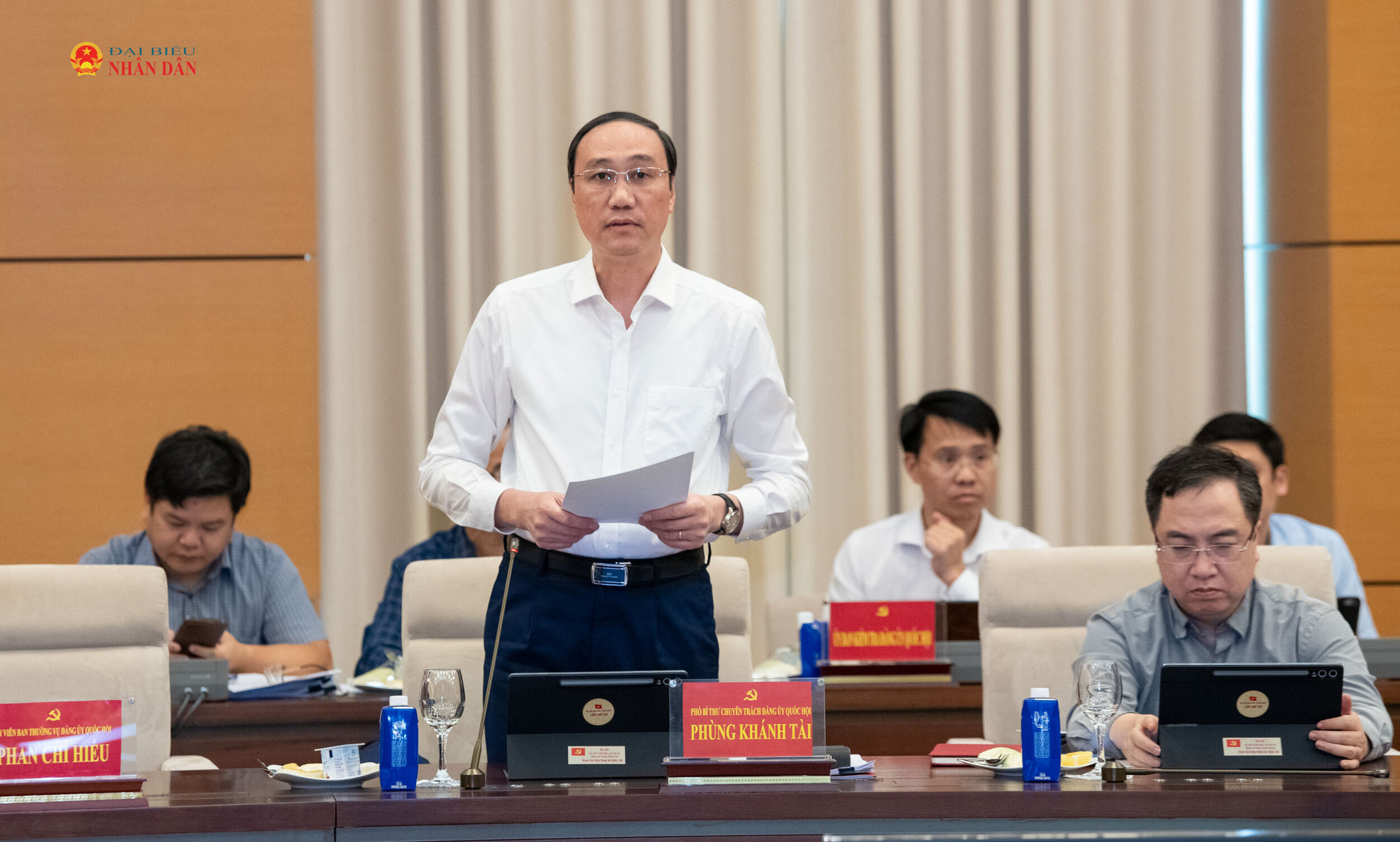 Phó bí thư chuyên trách Đảng ủy Quốc hội Phùng Khánh Tài