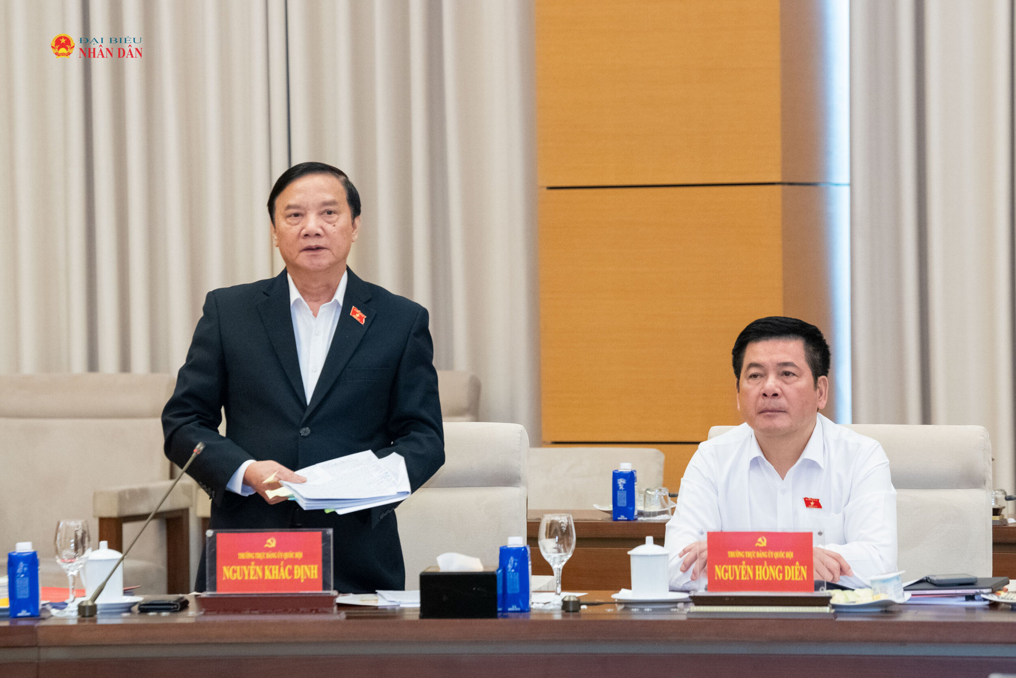 Phó chủ tịch QH Nguyễn Khắc ĐỊnh