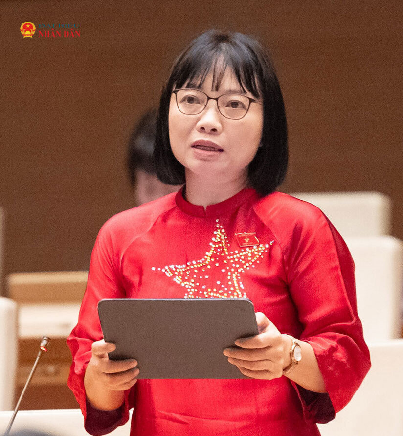 Phó trưởng Đoàn ĐBQH chuyên trách thành phố Hải Phòng Nguyễn Thị Việt Nga