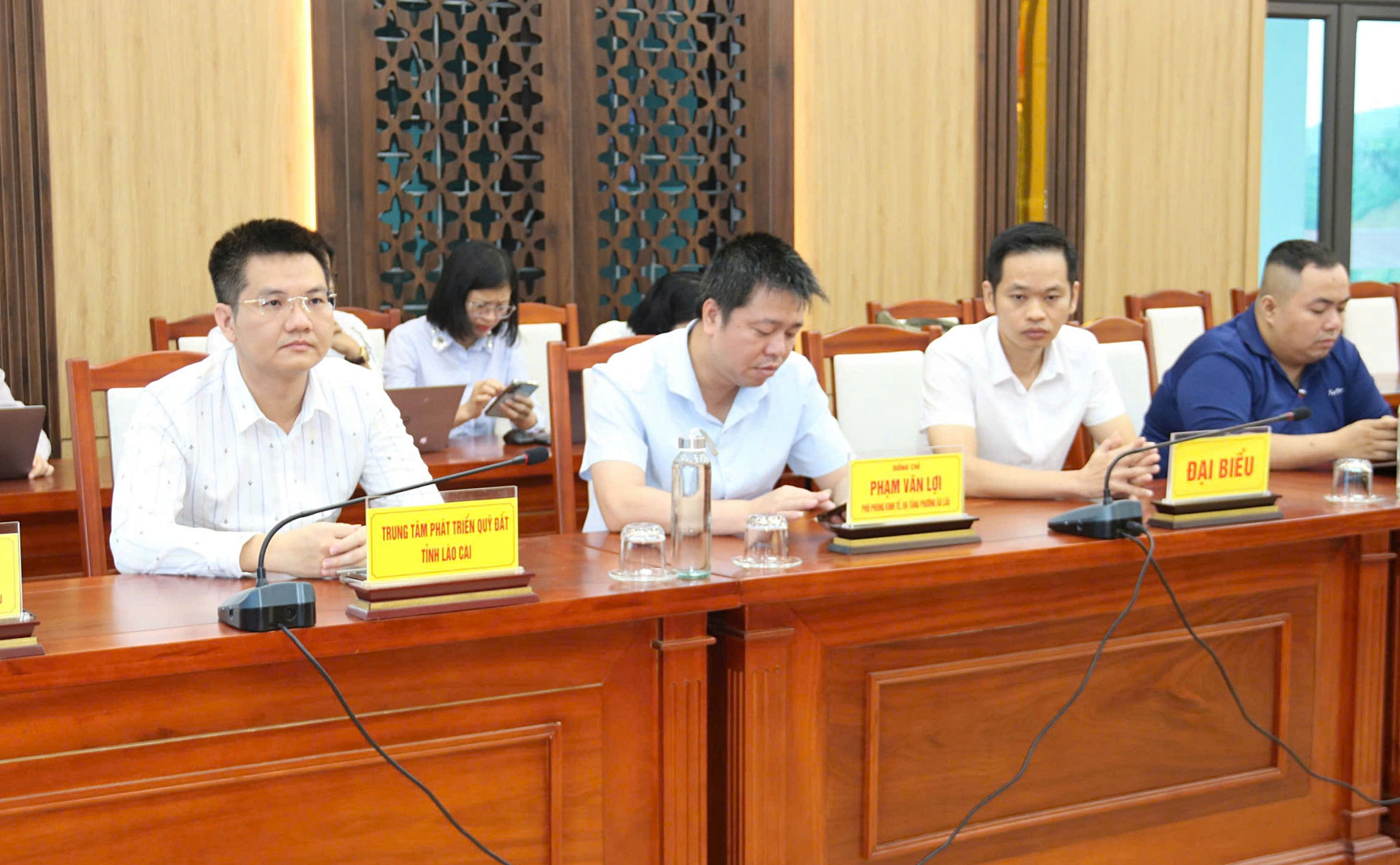 Các đại biểu dự buổi tập huấn.