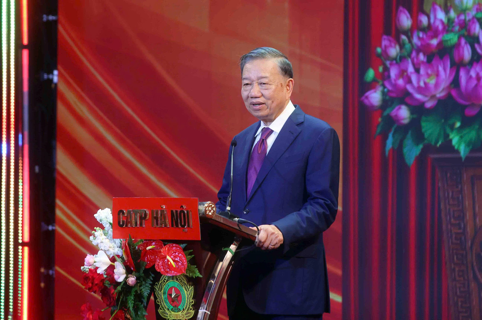 Tổng Bí thư, Chủ tịch nước Tô Lâm phát biểu tại Lễ kỷ niệm