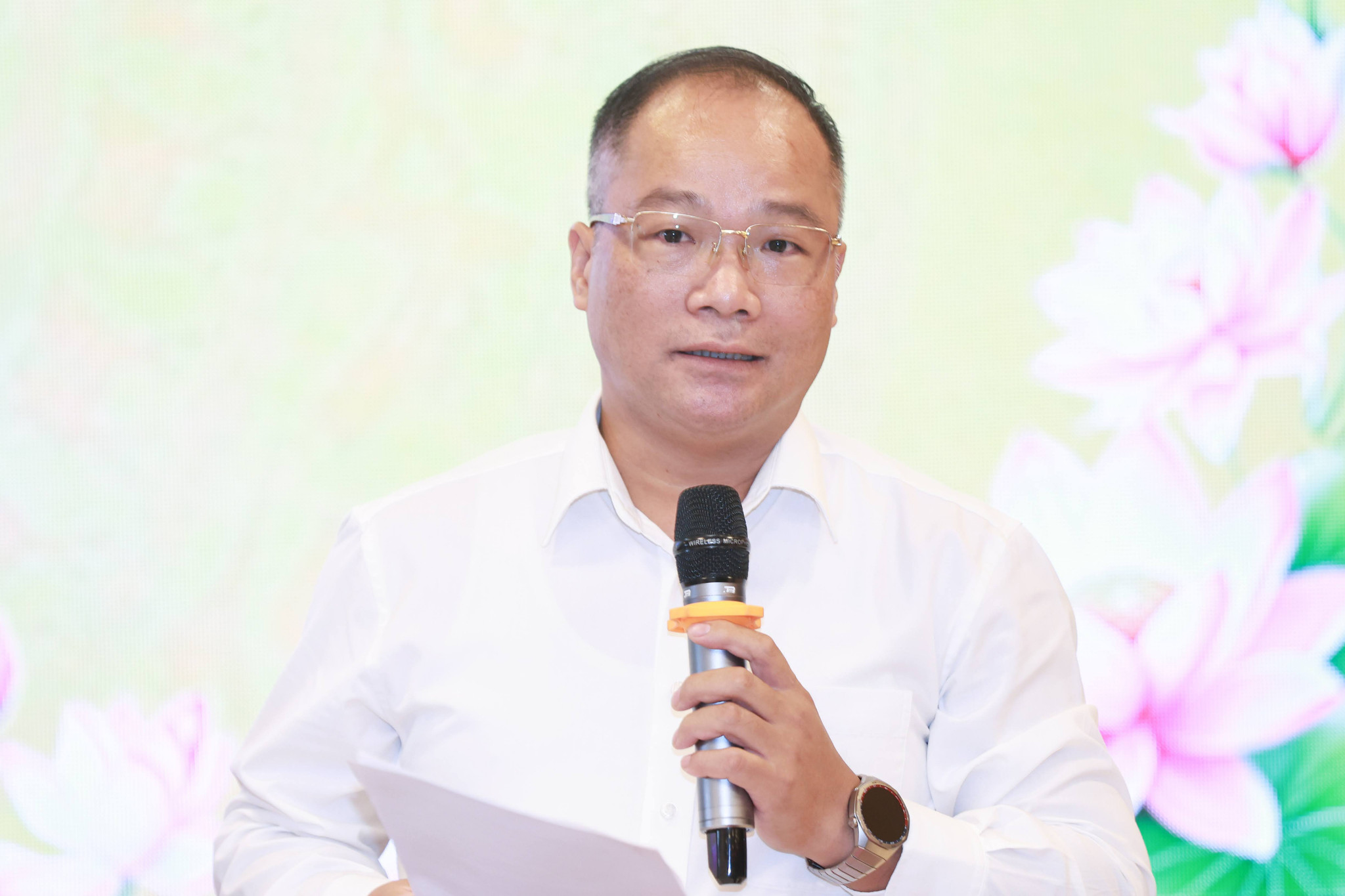 Phó Tổng biên tập Báo Đại đoàn kết, TS. Nguyễn Đăng Khang thông tin về hội thảo khoa học quốc gia “Văn hóa Phật giáo Việt Nam trong kỷ nguyên số: Thực tiễn và định hướng phát triển”