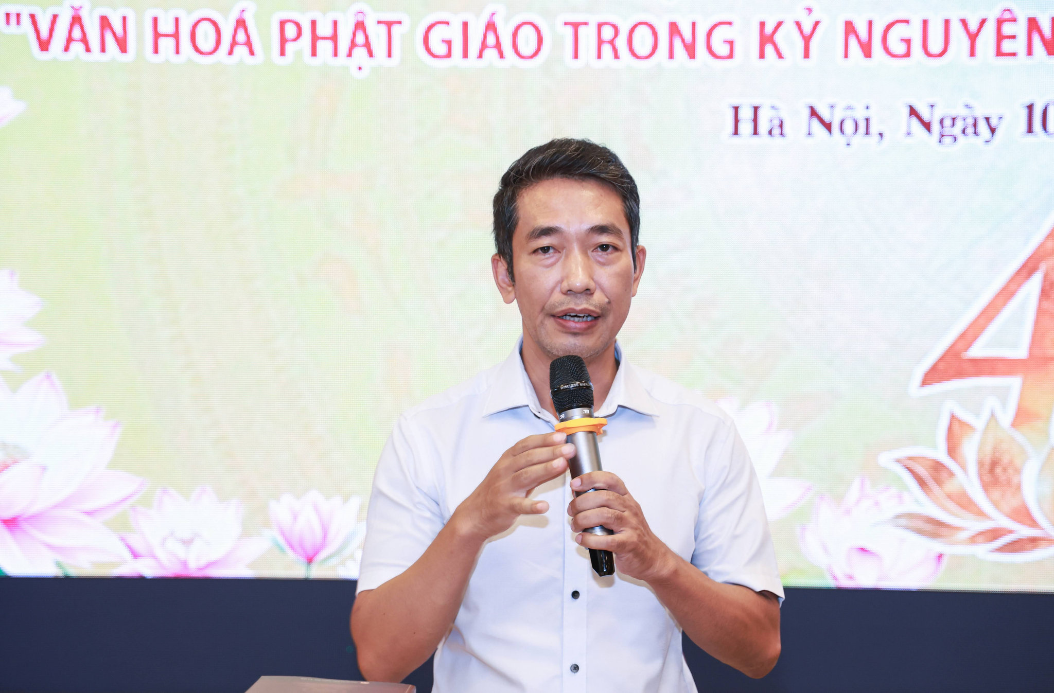 Phó Viện trưởng Viện Dân tộc học và Tôn giáo học, TS. Ngô Quốc Đông, phát biểu tại sự kiện