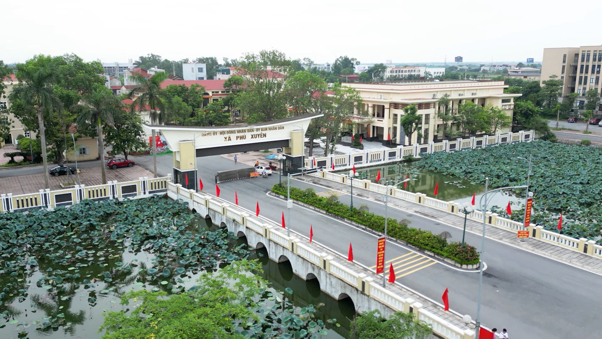 Xã Phú Xuyên trên đà đổi mới (Ảnh: TTTĐT xã Phú Xuyên)