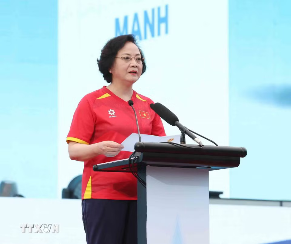 Phó Thủ tướng Phạm Thị Thanh Trà phát biểu khai mạc