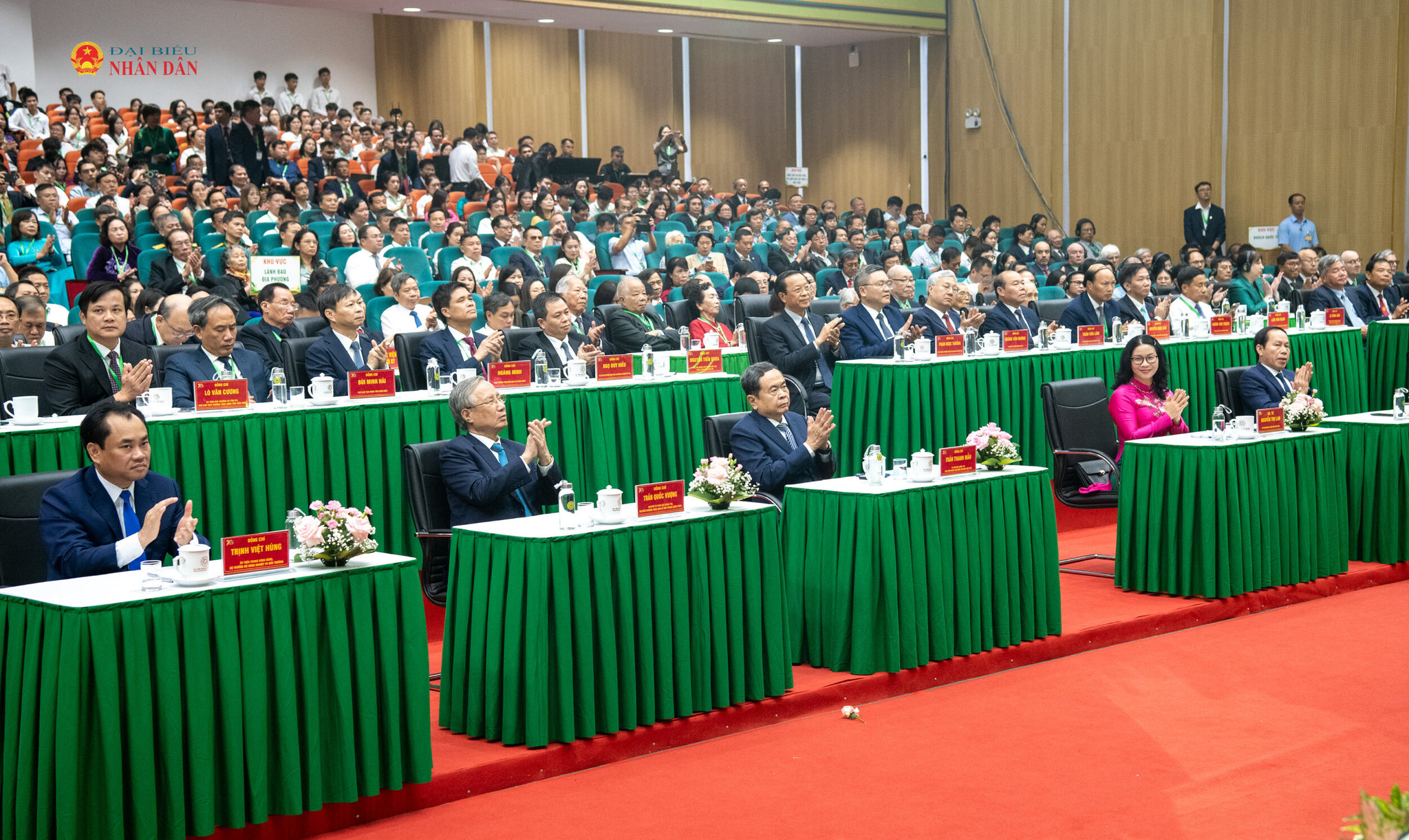 Chủ tịch Quốc hội Trần Thanh Mẫn và các đại biểu dự lễ kỷ niệm