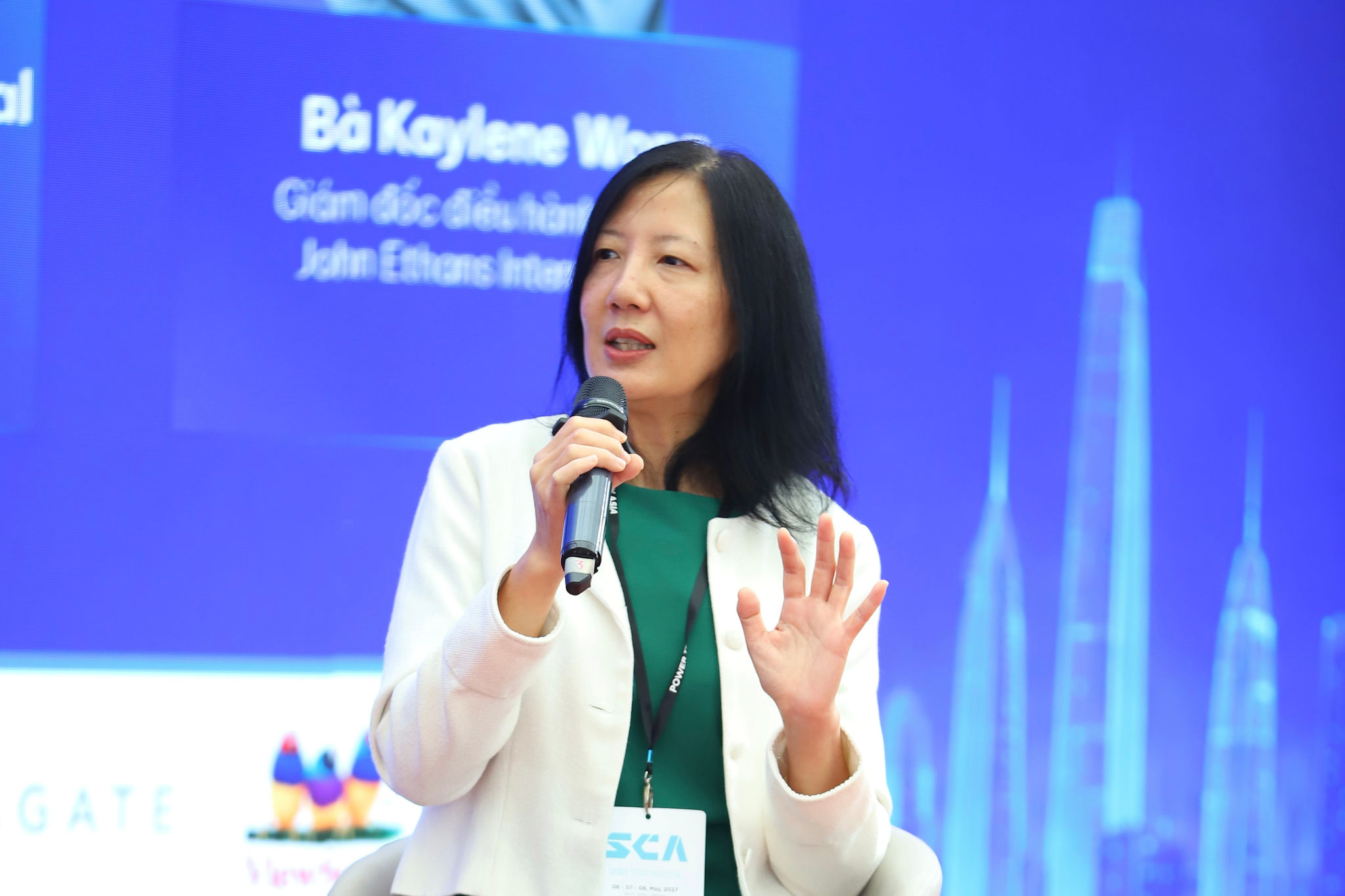 Bà Kaylene Wong - Giám đốc điều hành John Ethans International