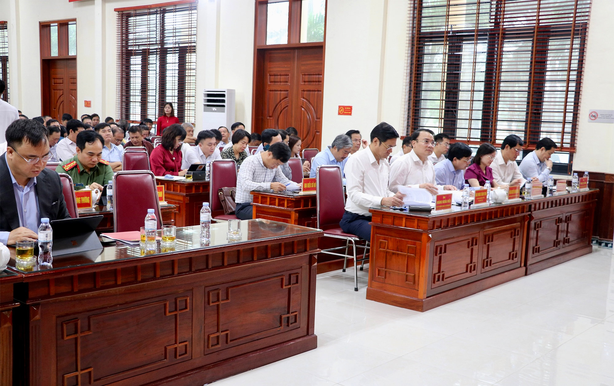 Các đại biểu dự Hội nghị TXCT. Ảnh: Phan Quỳnh