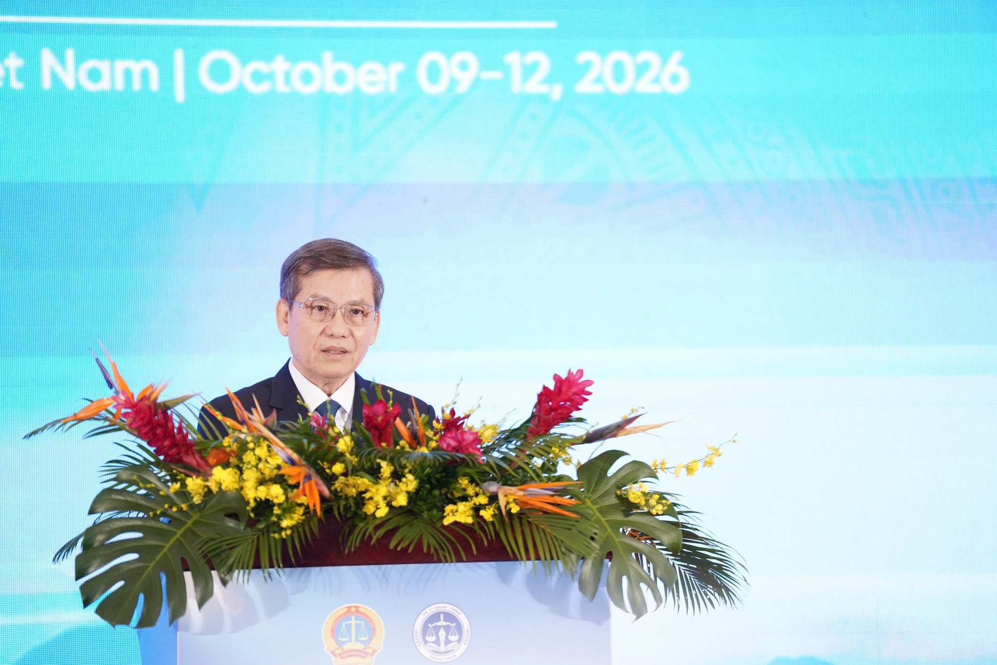 Trưởng Ban Nội chính Trung ương Lê Minh Trí phát biểu tại diễn đàn