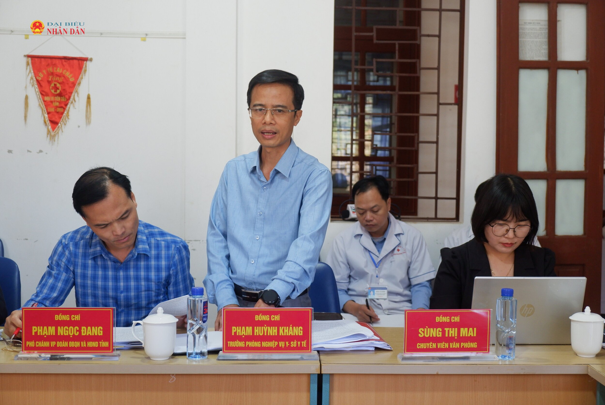 Trưởng phòng Nghiệp vụ - Sở Y tế Lai Châu giải đáp một số vướng mắc của các trạm y tế xã, phường