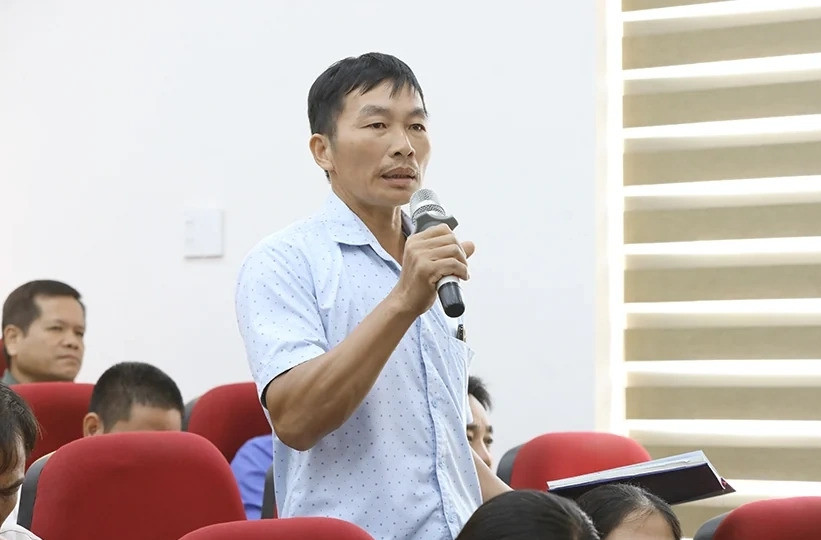 Cử tri phát biểu ý kiến, kiến nghị
