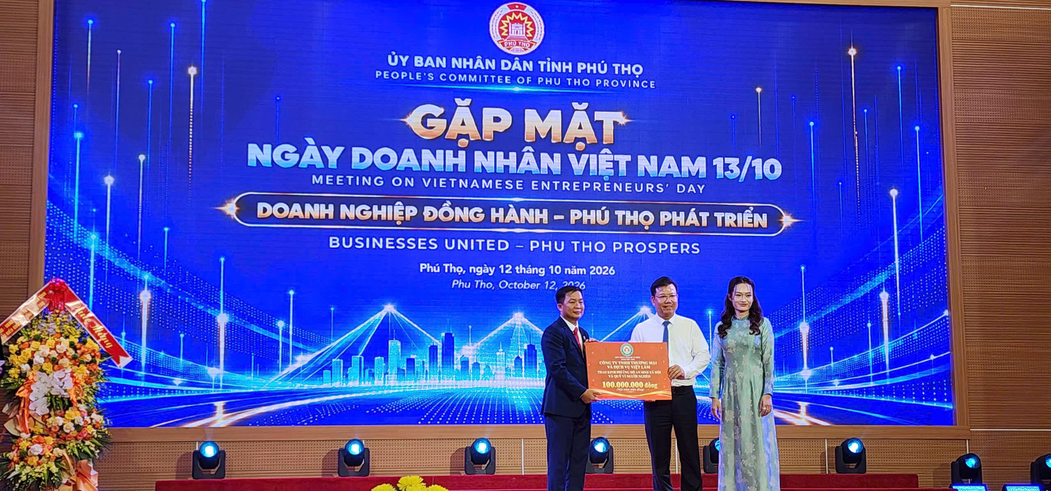 Ngày Doanh nhân Việt Nam (13/10): Phú Thọ gặp mặt khoảng 600 doanh nhân
