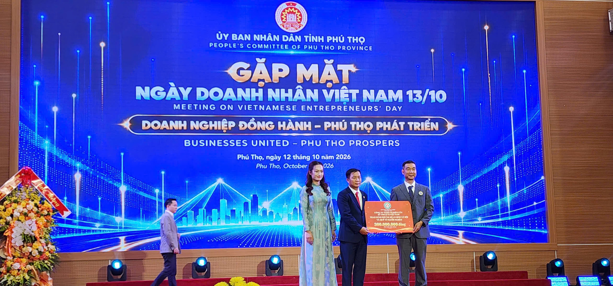 Ngày Doanh nhân Việt Nam (13/10): Phú Thọ gặp mặt khoảng 600 doanh nhân