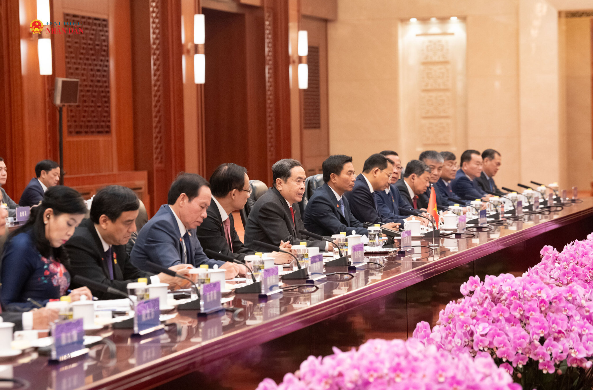 Chủ tịch Quốc tịch Trần Thanh Mẫn phát biểu