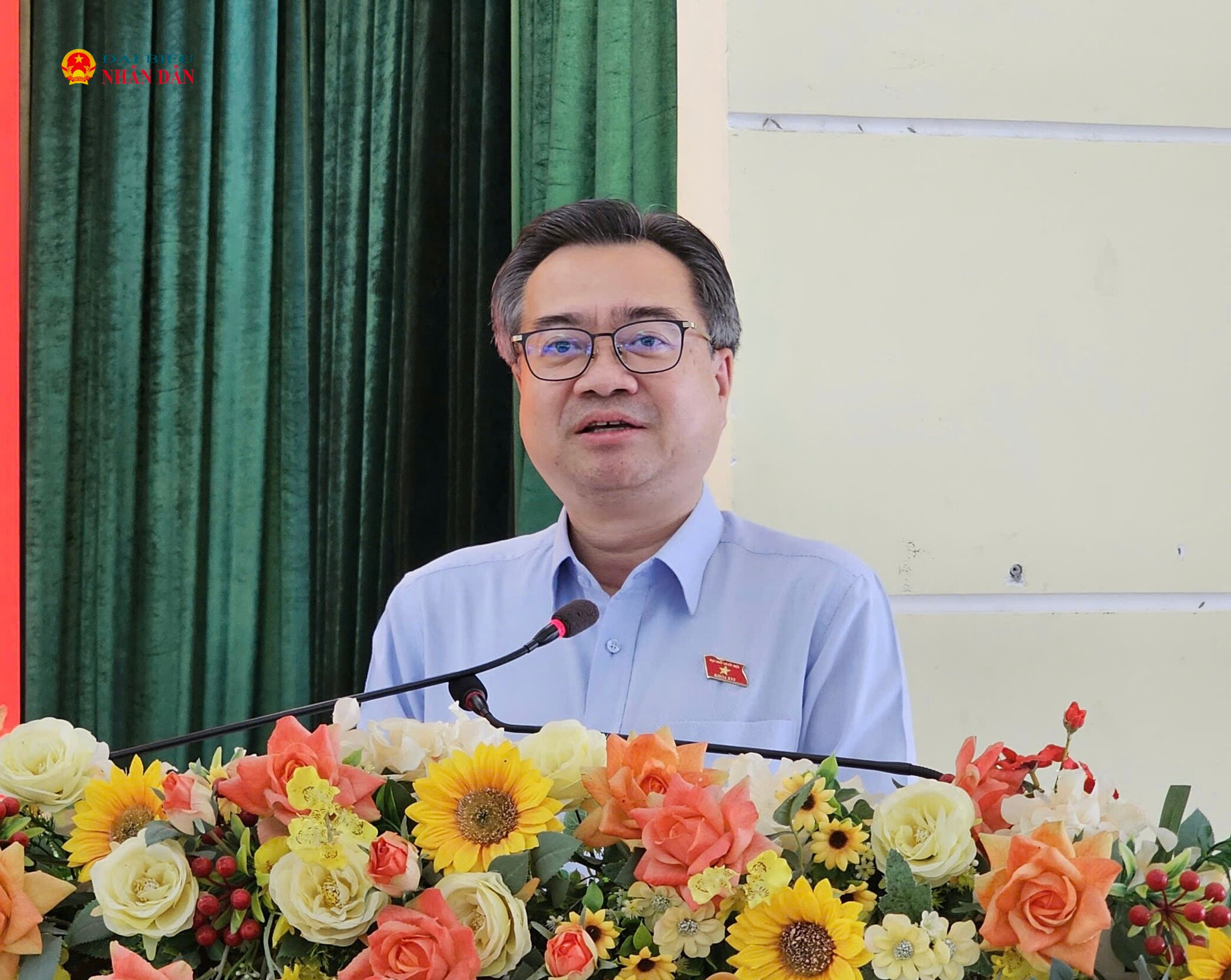 Trưởng Ban Chính sách, chiến lược Trung ương Nguyễn Thanh Nghị tiếp xúc cử tri phường Tuy Hòa, Bình Kiến, Phú Hòa