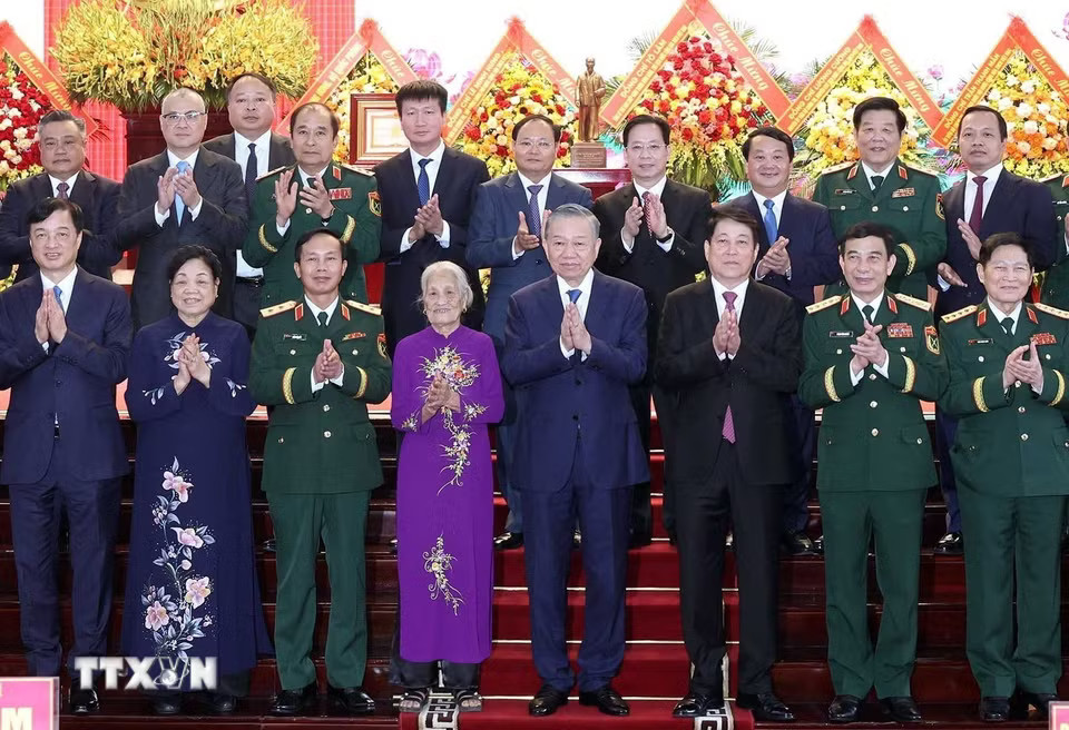 Tổng Bí thư, Chủ tịch nước Tô Lâm và các đại biểu