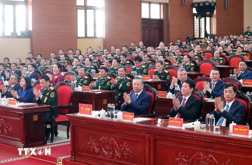 Tổng Bí thư, Chủ tịch nước Tô Lâm và các đại biểu dự lễ kỷ niệm