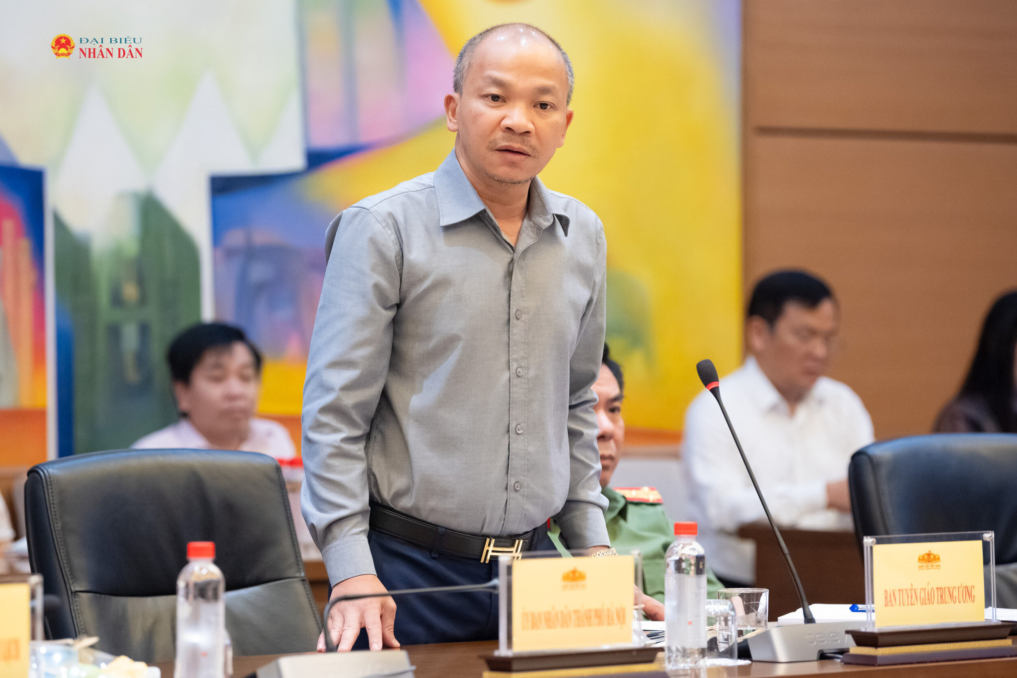 Đại diện Ban Tuyên giáo Trung ương phát biểu