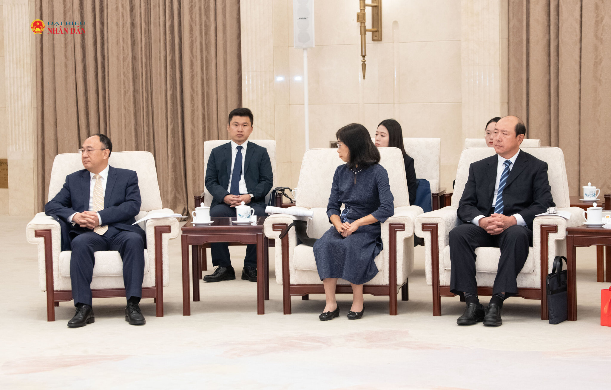 Các đại biểu tham dự cuộc tiếp.3