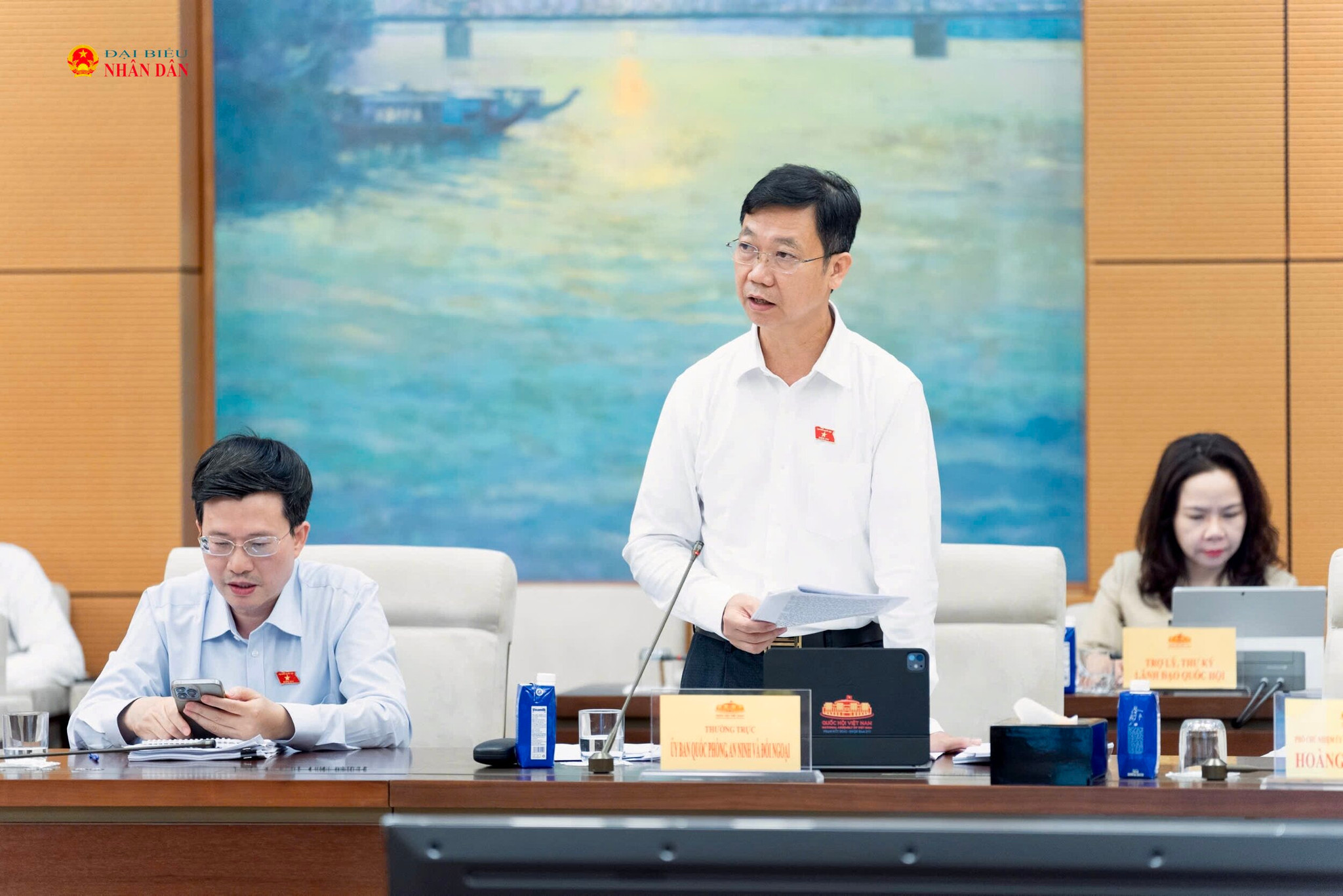 Đại biểu Hoạt động Chuyên trách tại Ủy ban Quốc phòng, An ninh và Đối ngoại Phạm Đức Hoài