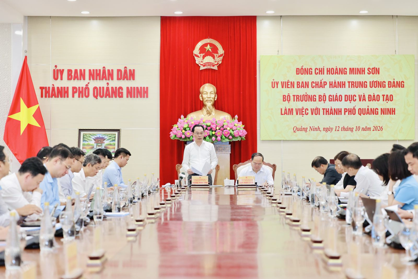 Bộ trưởng Hoàng Minh Sơn ghi nhận những kết quả quan trọng của giáo dục Quảng Ninh