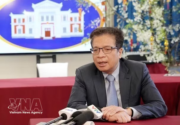 Vietnamese Ambassador to Russia and Azerbaijan Dang Minh Khoi (Photo: VNA)