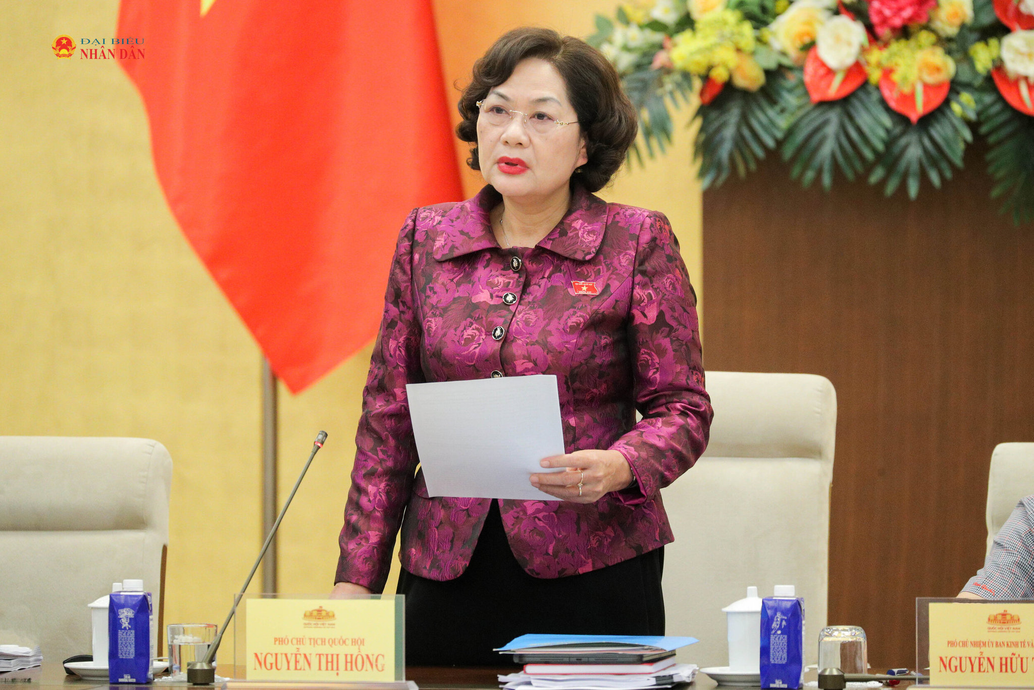 Phó Chủ tịch Quốc hội Nguyễn Thị Hồng 1