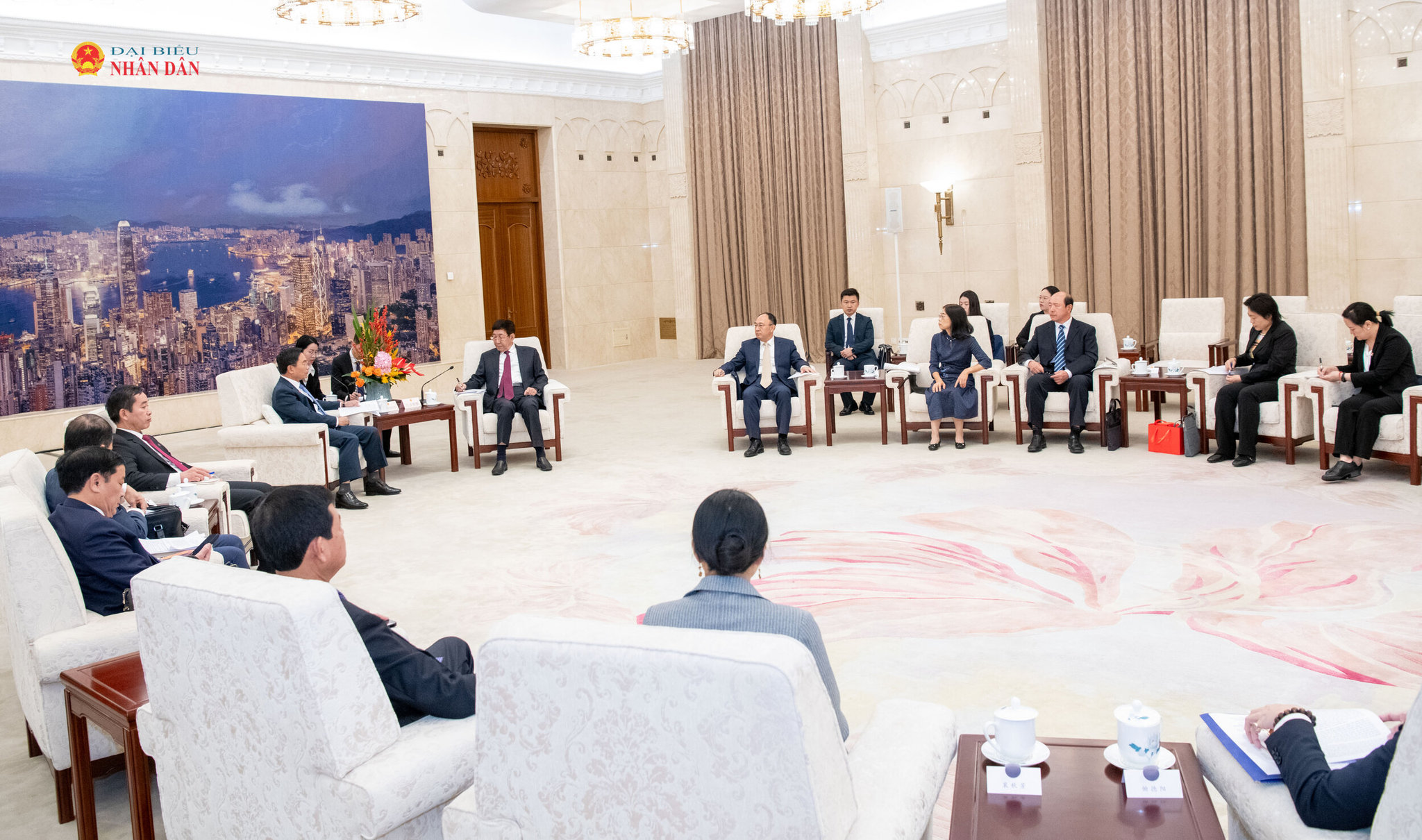 Quang cảnh cuộc tiếp